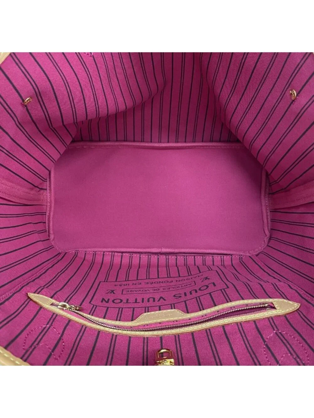 Louis Vuitton Tote Bag Monogram Neverfull MM Pivoine